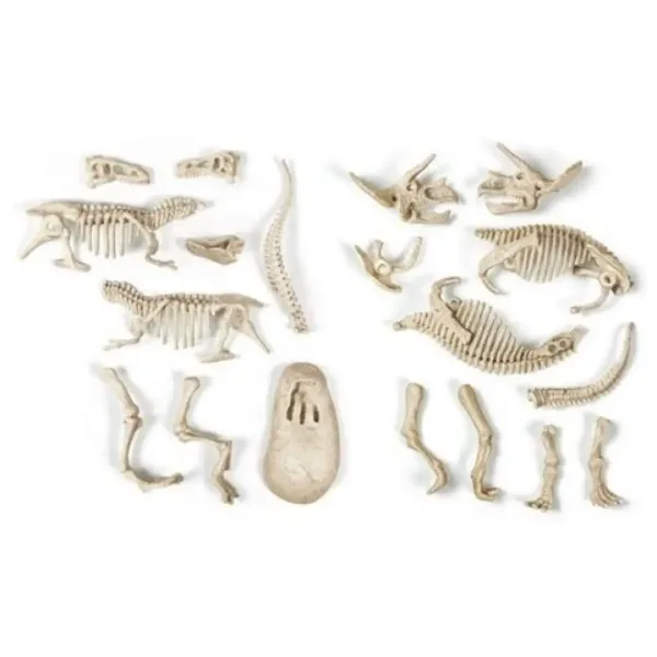 Science&Play: Archeofun Svetleča Tiranozaver in Triceratop Arheološki set - Clementoni slika 3