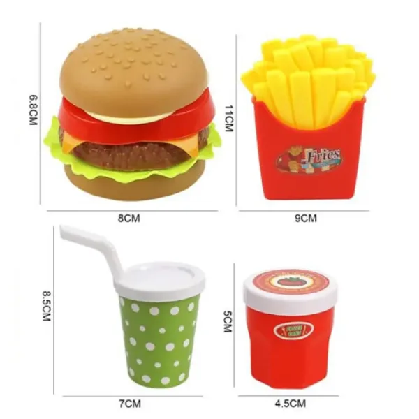 Set hrane s hamburgerjem Gourmet slika 2
