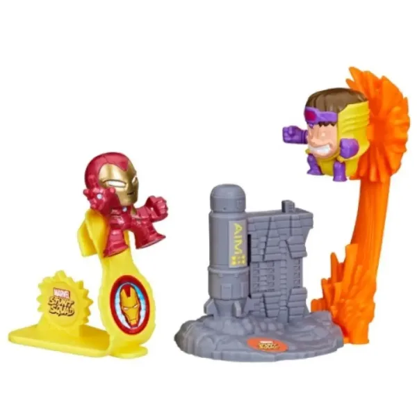 Marvel Stunt Squad: Iron Man proti M.O.D.O.K.-u – komplet za izstreljevanje – Hasbro slika 2