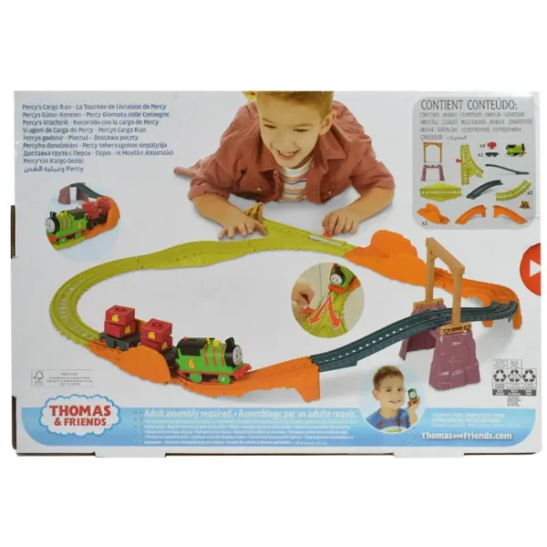 Fisher-Price: Thomas in prijatelji - Percy motorni železniški komplet - Mattel slika 2