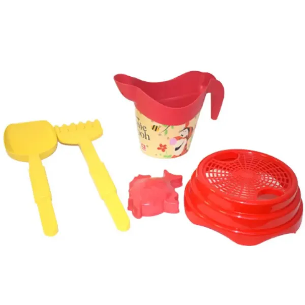 Set za peskovnik z vedrom Medvedek Pu - Mondo Toys slika 2