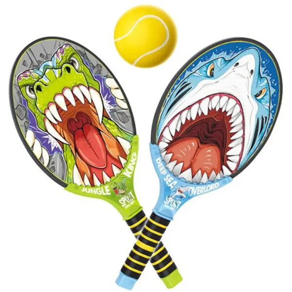Set za tenis z dvema žogicama Deep Sea Overlord vs Jungle King slika 2