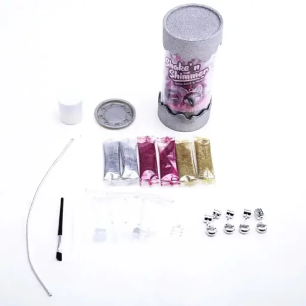 Shake 'n Shimmer set za izdelavo zapestnic z bleščicami slika 2