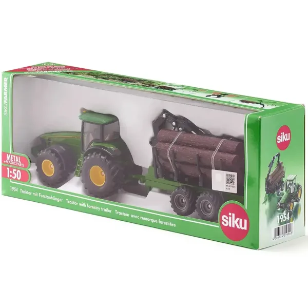 SIKU traktor za prevoz hlodov John Deere 1/50 slika 5