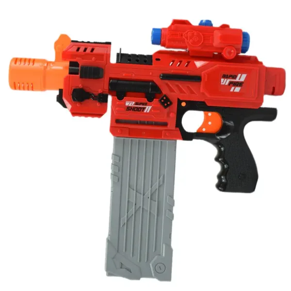 Sniping: Elektronsko preoblikovalno ogromno orožje za spužvaste naboje, z naboji in tarčo 79 cm slika 10