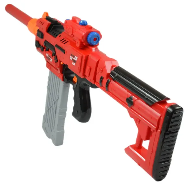 Sniping: Elektronsko preoblikovalno ogromno orožje za spužvaste naboje, z naboji in tarčo 79 cm slika 5