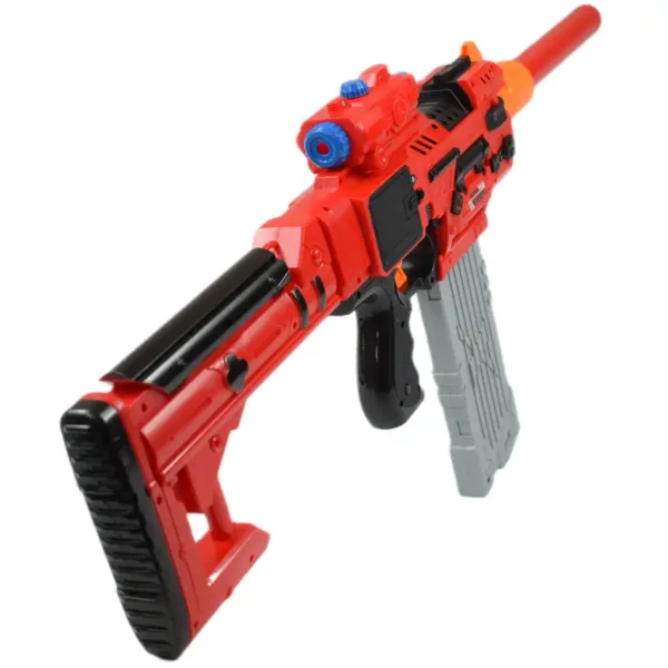 Sniping: Elektronsko preoblikovalno ogromno orožje za spužvaste naboje, z naboji in tarčo 79 cm slika 6