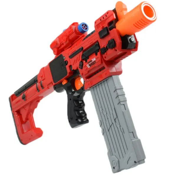 Sniping: Elektronsko preoblikovalno ogromno orožje za spužvaste naboje, z naboji in tarčo 79 cm slika 8