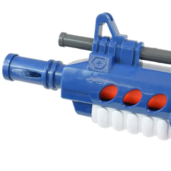 Soft Bullet Gun: Elektronsko orožje za spužvaste naboje z nabojnikom in naboji dve različici 60 cm slika 4