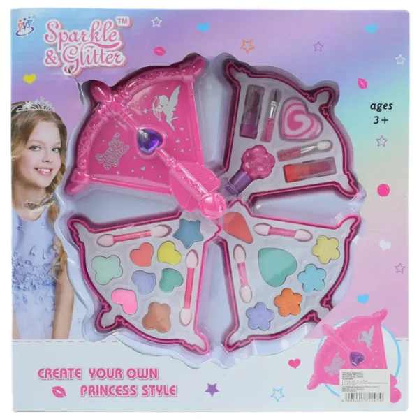 Sparkle & Glitter: Trinadstropni set ličil v obliki puščice slika 7