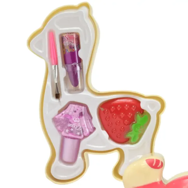 Sparkle & Glitter: Trinadstropni set palete ličil z ogledalom v obliki lame slika 5