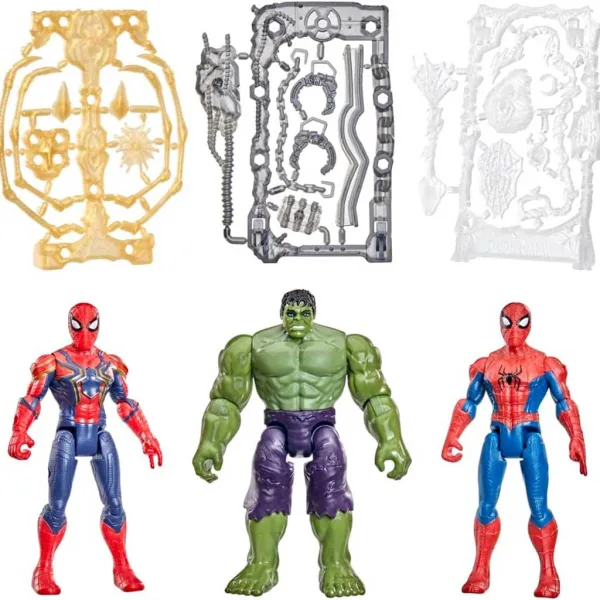 Spider-Man Povsem nov dan: ActionVerse Akcijska figura 3-delni set – Hasbro slika 2