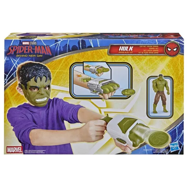 Spider-Man Povsem nov dan: Hulk Gamma blast komplet – Hasbro slika 2