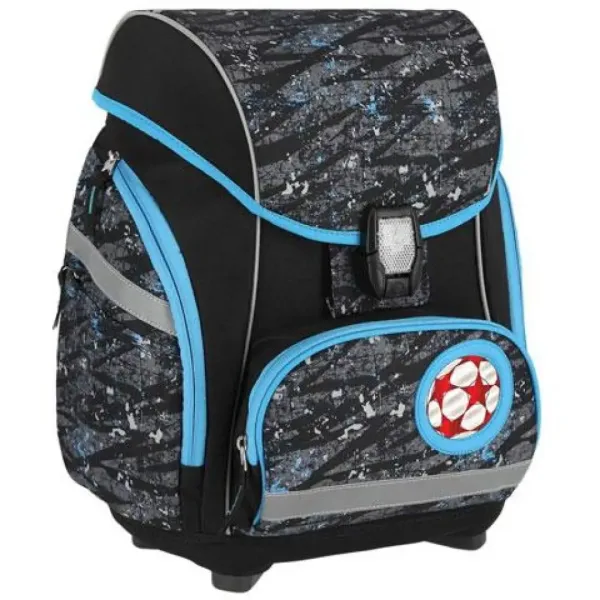 Spirit: Football 5-delni set z ergonomsko šolsko torbo s 3D motivom in LED osvetlitvijo 34x22x41cm slika 2