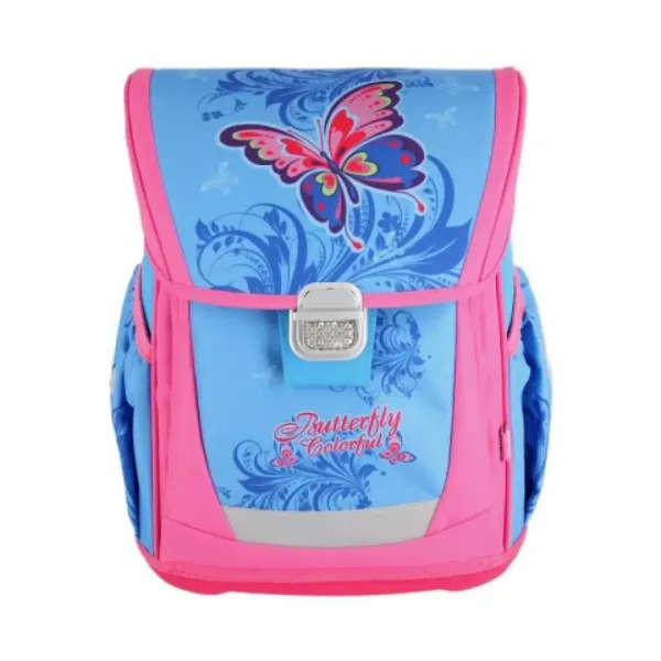 Spirit: Metuljčki 4-delni set z ergonomsko šolsko torbo Cool slika 6