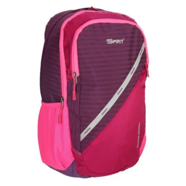 Spirit: Stilo Pink-vijolična šolska torba, nahrbtnik slika 2