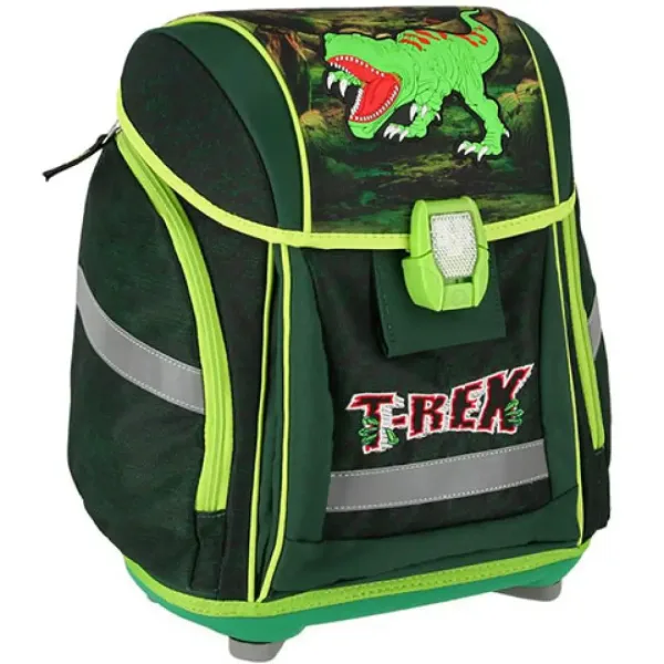 Spirit: T-Rex, LED šolska torba, nahrbtnik 5-delni komplet s 3D vzorcem slika 2