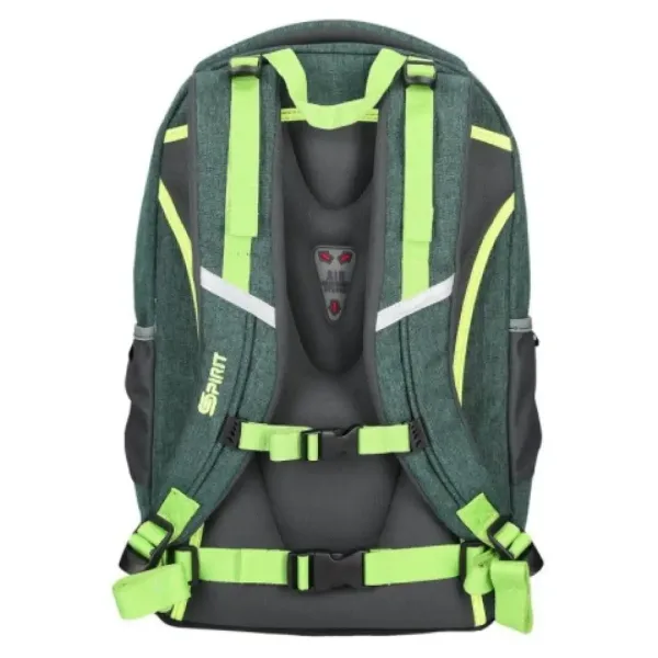 Spirit: Urban Zelena ergonomska šolska torba, nahrbtnik slika 4