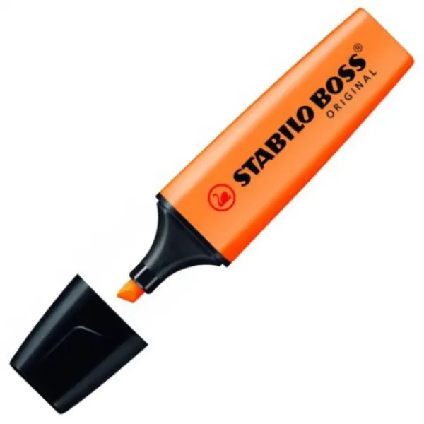 Stabilo: BOSS Original Označevalec teksta v oranžni barvi 2-5mm slika 2