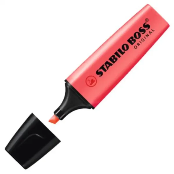 Stabilo: BOSS Original Označevalec teksta v rdeči barvi 2-5mm slika 2