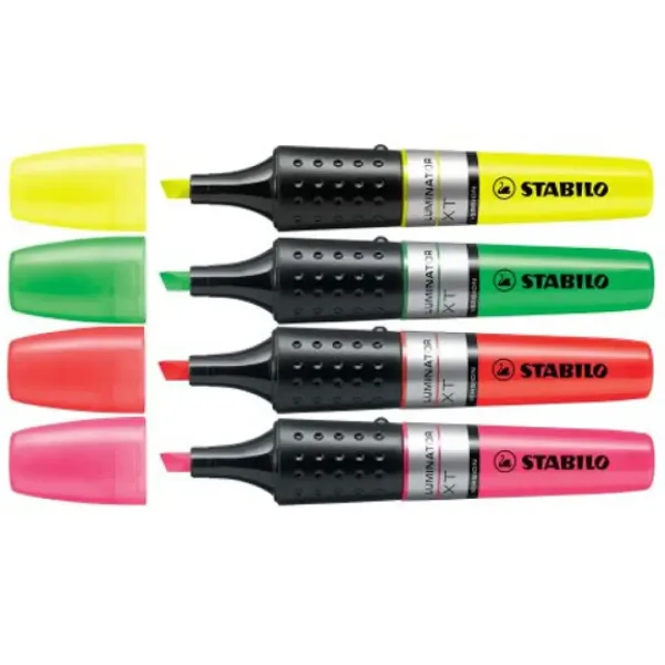 Stabilo: Luminator 4-delni komplet označevalcev teksta slika 2