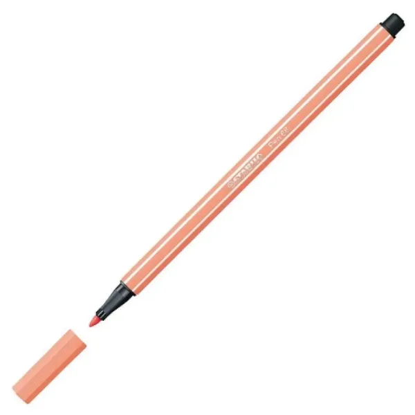 Stabilo: Pen 68 Flomaster s čopič konico v svetli barvi telesa slika 2