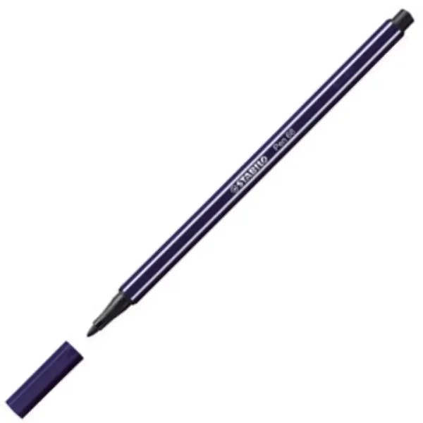 Stabilo: Pen 68 Tanki flomaster pruska modre barve 1mm slika 2