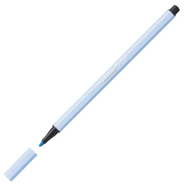 Stabilo: Pen 68 Tanki flomaster v ledeno modri barvi 1mm slika 2