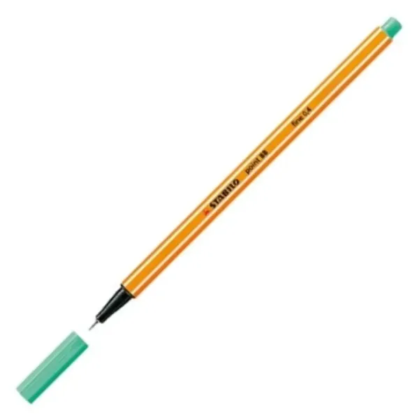 Stabilo: Point 88 Tanki flomaster 0,4mm v ledeno zeleni barvi slika 2