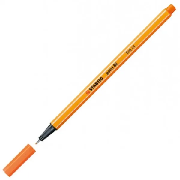 Stabilo: Point 88 Tanki flomaster 0,4mm v medli cinober barvi slika 2