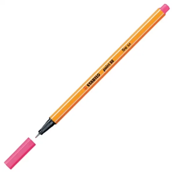 Stabilo: Point 88 Tanki flomaster 0,4mm v medlo vijolični barvi slika 2