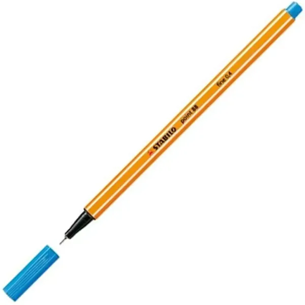 Stabilo: Point 88 Tanki flomaster v sinje modri barvi 0,4mm slika 2
