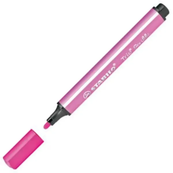 Stabilo: Trio Scribbi Ttrikotni flomaster pink barve slika 2