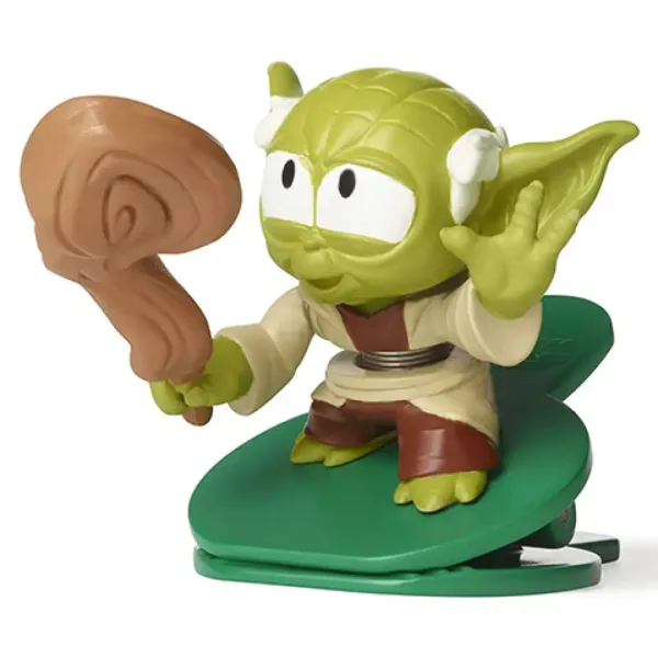 Star Wars Battle Bobblers R2-D2 vs Yoda figurica s ščipalko - Hasbro slika 4