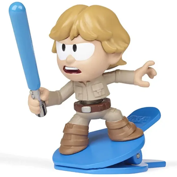 Star Wars Battle Bobblers Vader vs Luke figurica s ščipalko - Hasbro slika 3