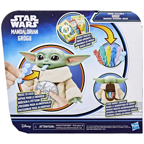 Star Wars: Snackin’ Grogu interaktivna igrača figura – Hasbro slika 3