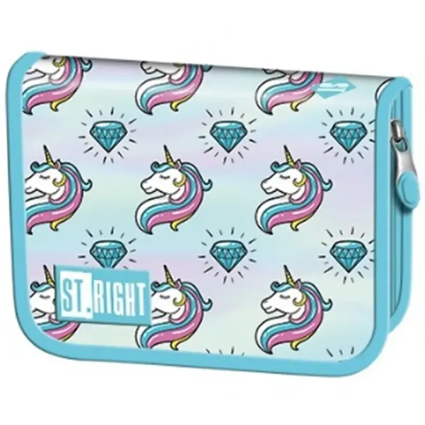 St.Right Pastel Unicorn Preklopna prazna peresnica slika 1