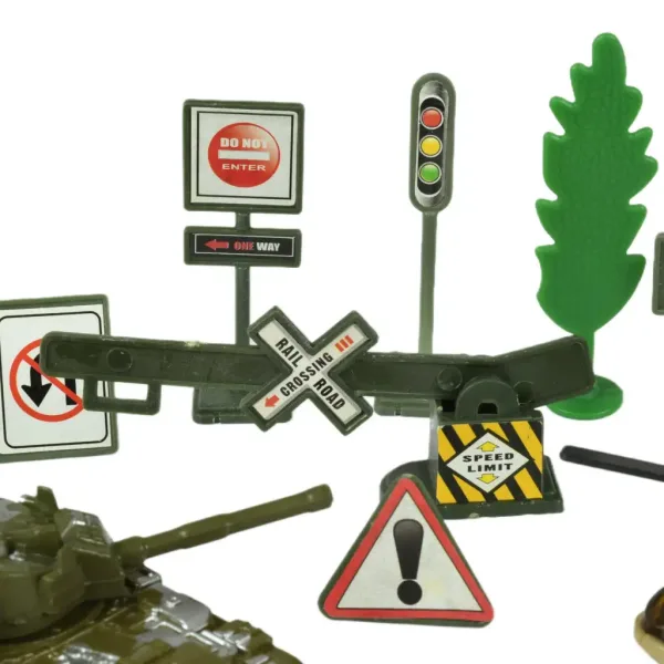 Super Army: Vojenská hračkarska sada s vozidli in dodatki v različnih različicah 1db slika 4