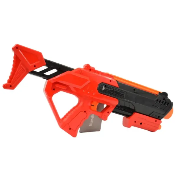 Super Shoot: Ročno orožje za spužvaste naboje z naboji in steklenica gazirane pijače s tarčami 46 cm slika 3