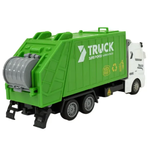 Super Truck: Kamion z zabojnikom za odvoz smeti pogon na vztrajnik 20 cm slika 4