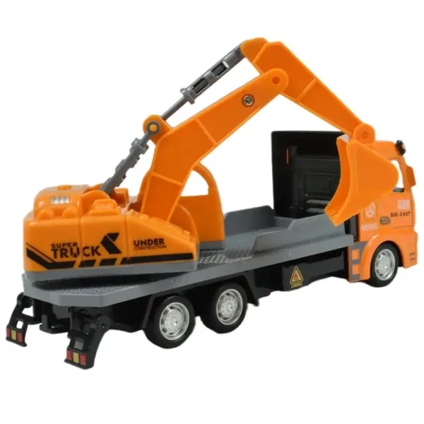 Super Truck: Tovornjak z bagrom s pogonom na vztrajnik 19 cm slika 3