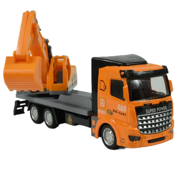 Super Truck: Tovornjak z bagrom s pogonom na vztrajnik 19 cm slika 4