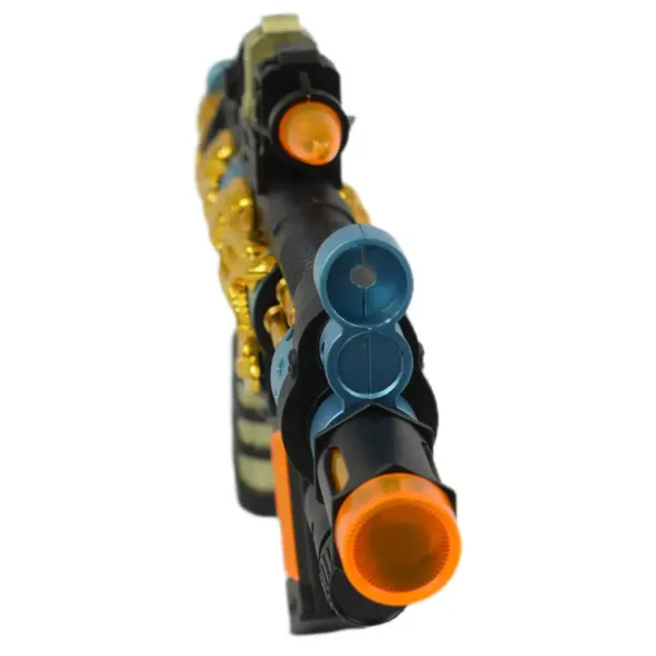 Super Weapons: Strojnica z vzorcem zmaja, lučjo in zvokom 33 cm slika 2