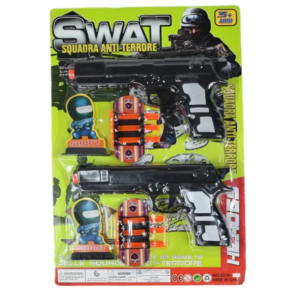 SWAT: Dvojni set orožja z naboji s priseski slika 6