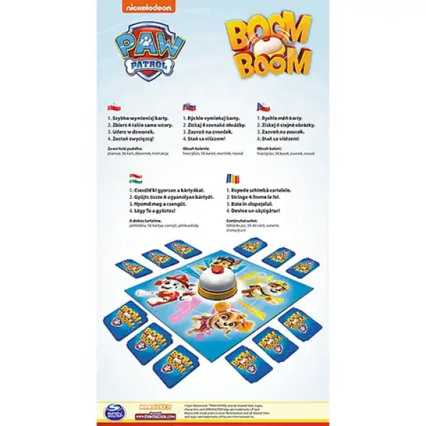 Paw Patrol Boom Boom družabna igra - Trefl slika 3