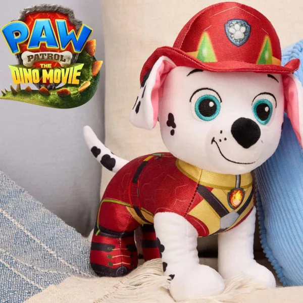 Tačke na patrulji: Dino kino Marshall interaktivna plišasta figura 25 cm - Spin Master slika 3
