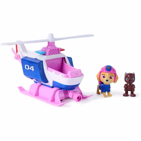 Paw Patrol: Iskanje in reševanje vlečne Skye vozilo s figurico - Spin Master slika 3