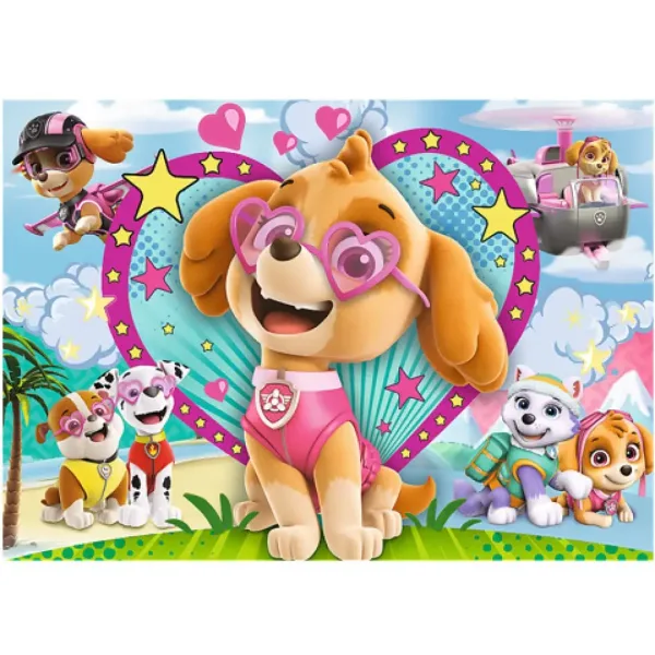 Paw Patrol: Svetleča Skye 100-delni sestavljanka - Trefl slika 2