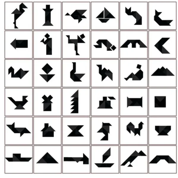 Tangram geometrijska igra - Piatnik slika 3