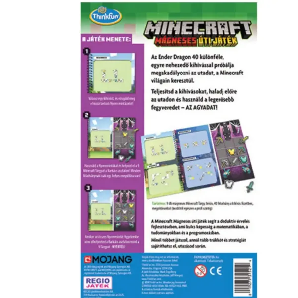 Thinkfun: Minecraft magnetna potovalna igra slika 5